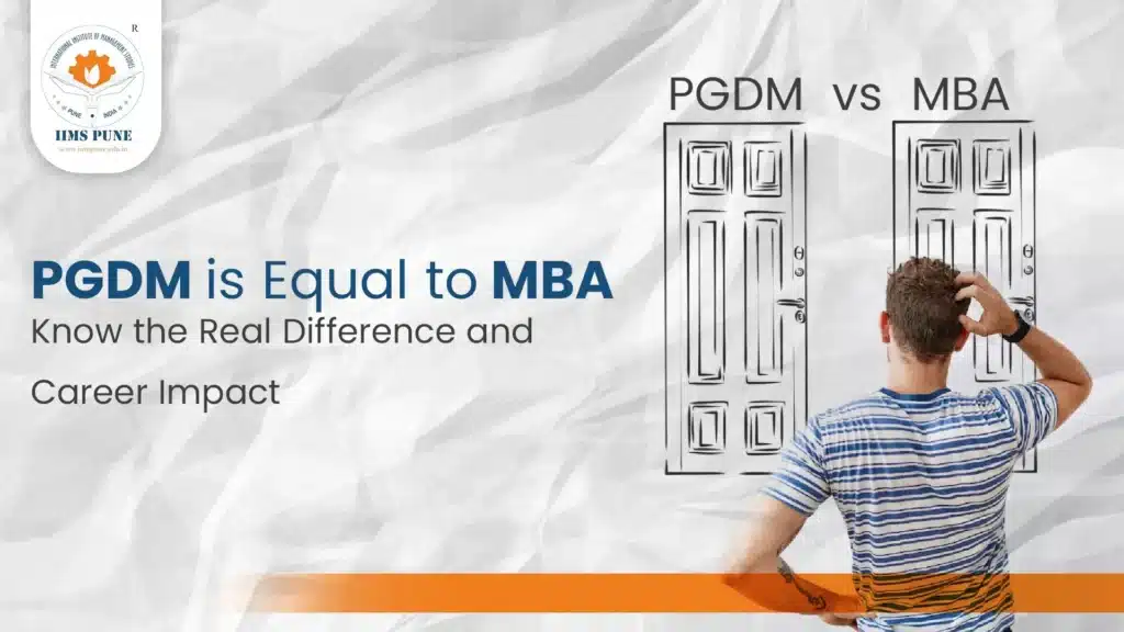 PGDM Is Equals to MBA